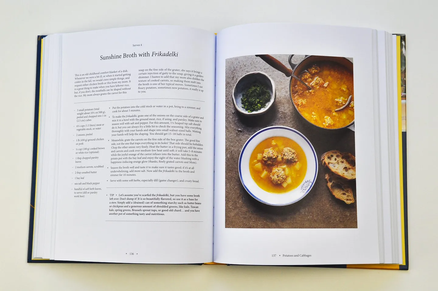 Home Food: 100 Recipes to Comfort and Connect, photograph 9 of the printed book